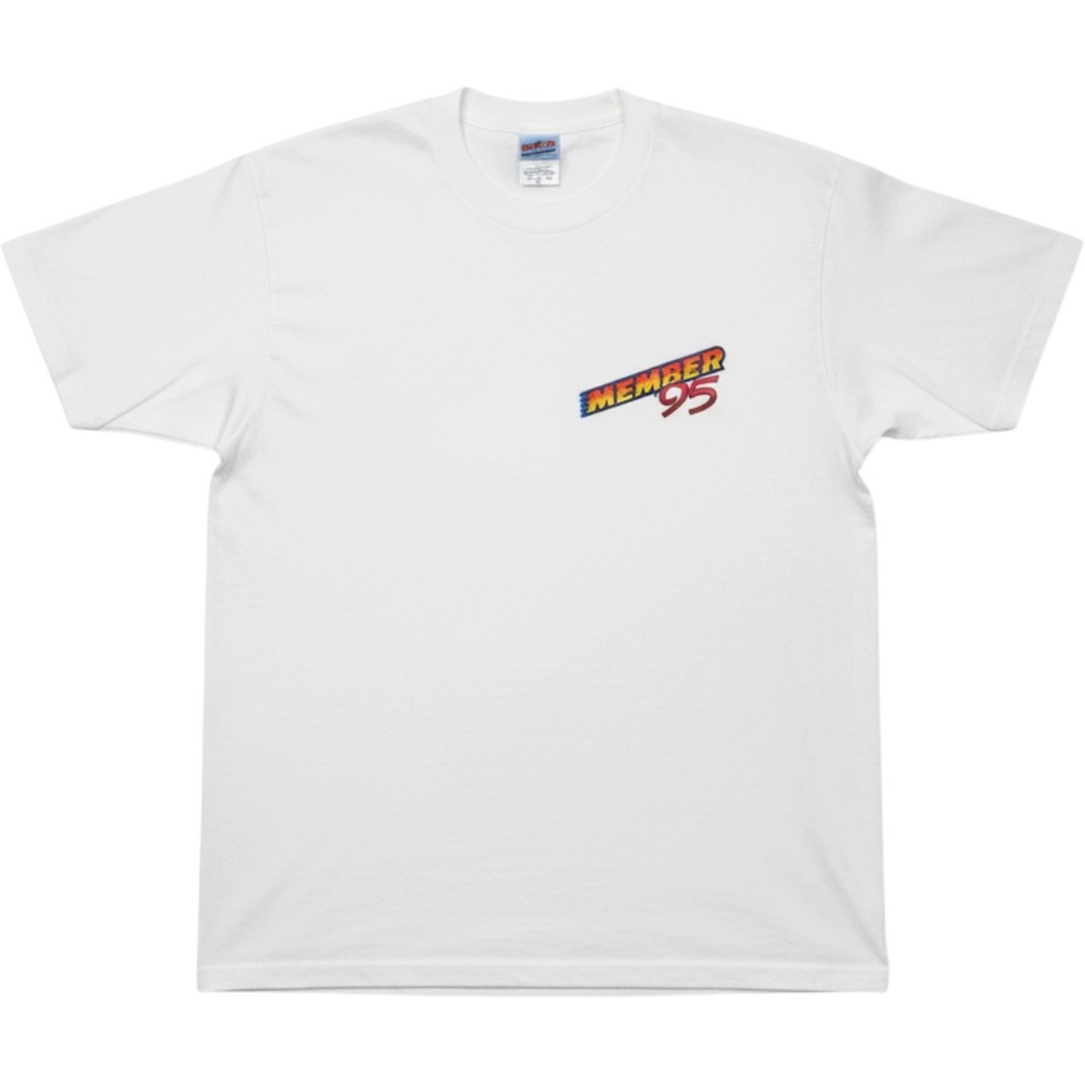 Vintage 90s NHRA Member 95 Drag Racing T-Shirt White Large Sport Service USA